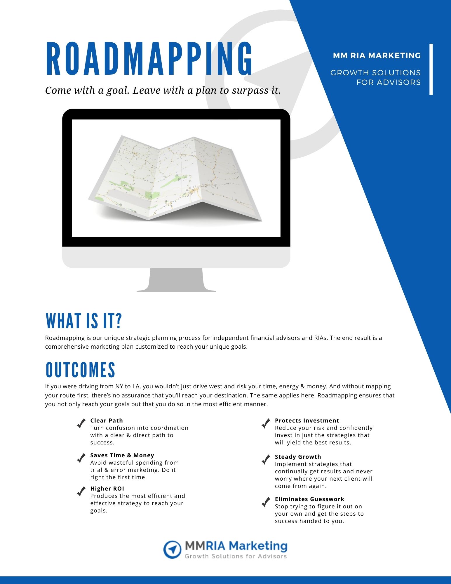 RIA Marketing Roadmapping Brochure